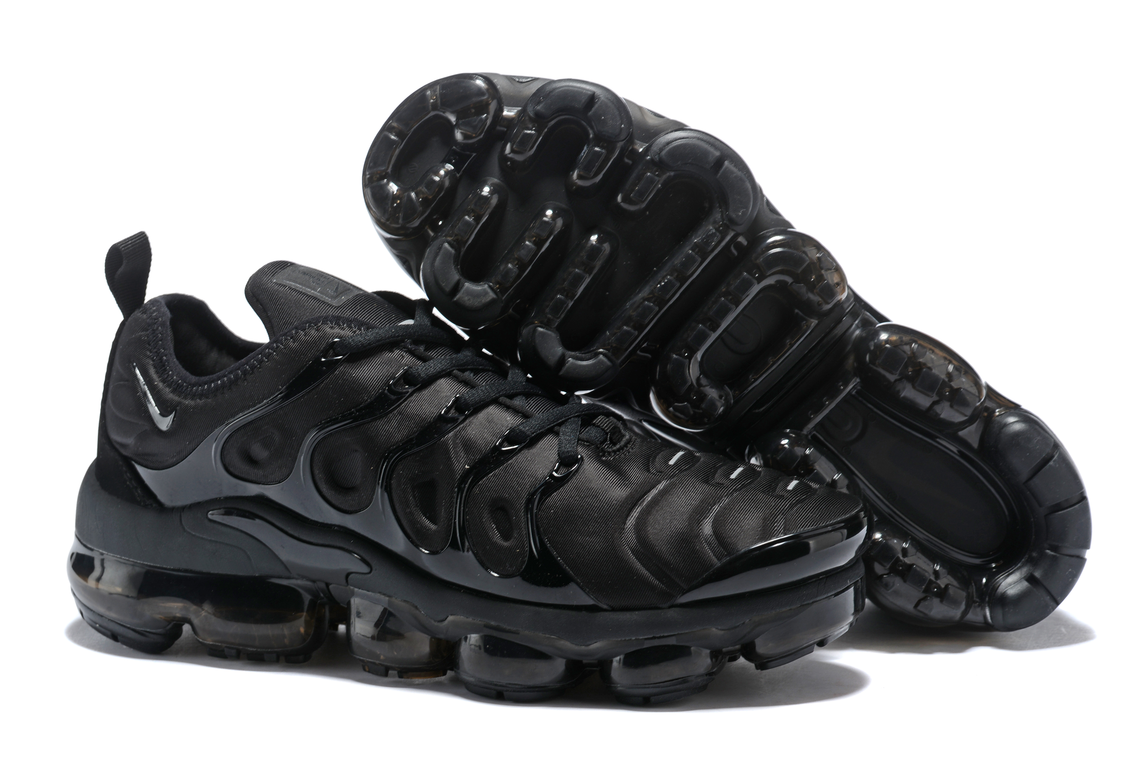 Women 2018 Nike Air Max TN Plus All Black Shoes